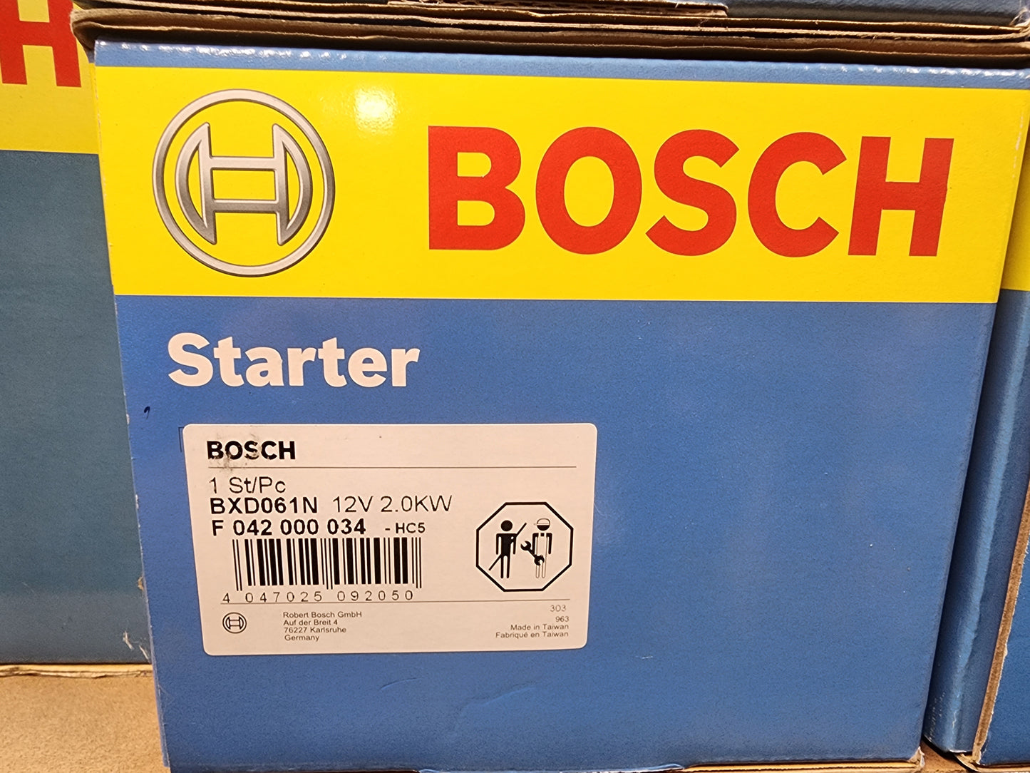 Starter Motor F042000034