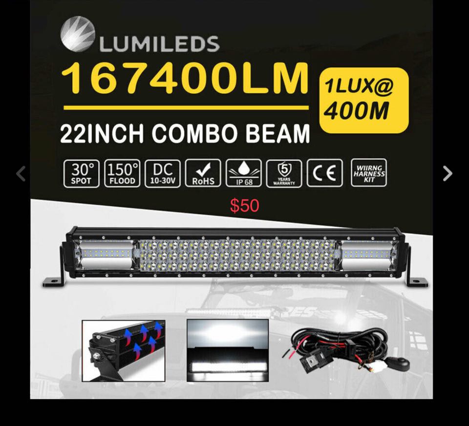 22" Combo Beam Light Bar