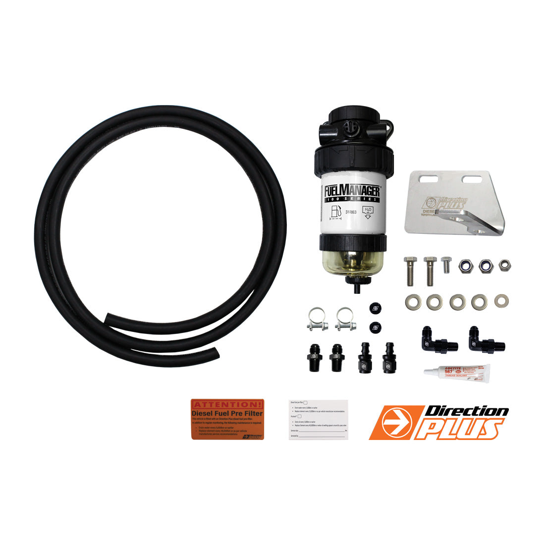 FUEL MANAGER PRE-FILTER KIT TOYOTA PRADO 120 / 150 / 155 (FM620DPK)