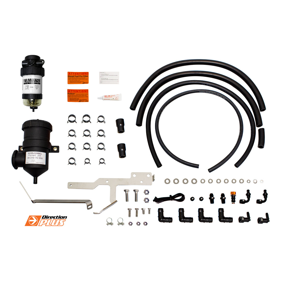 FUEL MANAGER PRE-FILTER + PROVENT DUAL KIT RANGER / EVEREST / BT-50 (FMPV661DPK)
