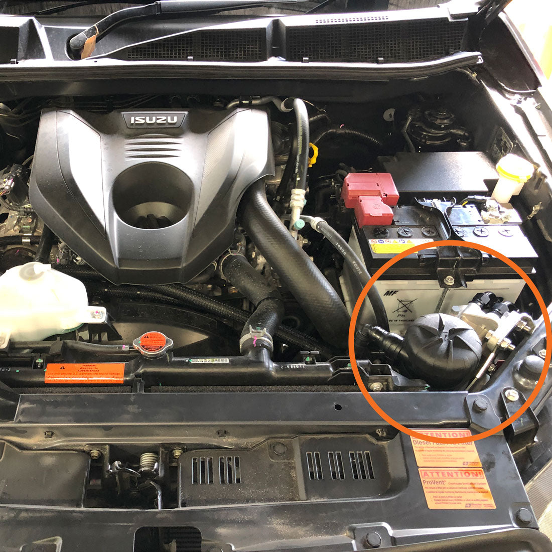 PROVENT ULTIMATE CATCH CAN KIT D-MAX, MU-X / BT-50 2020-2022 (PV645DPK)
