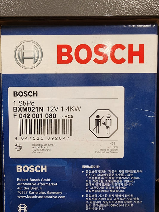 Starter Motor	F042000168