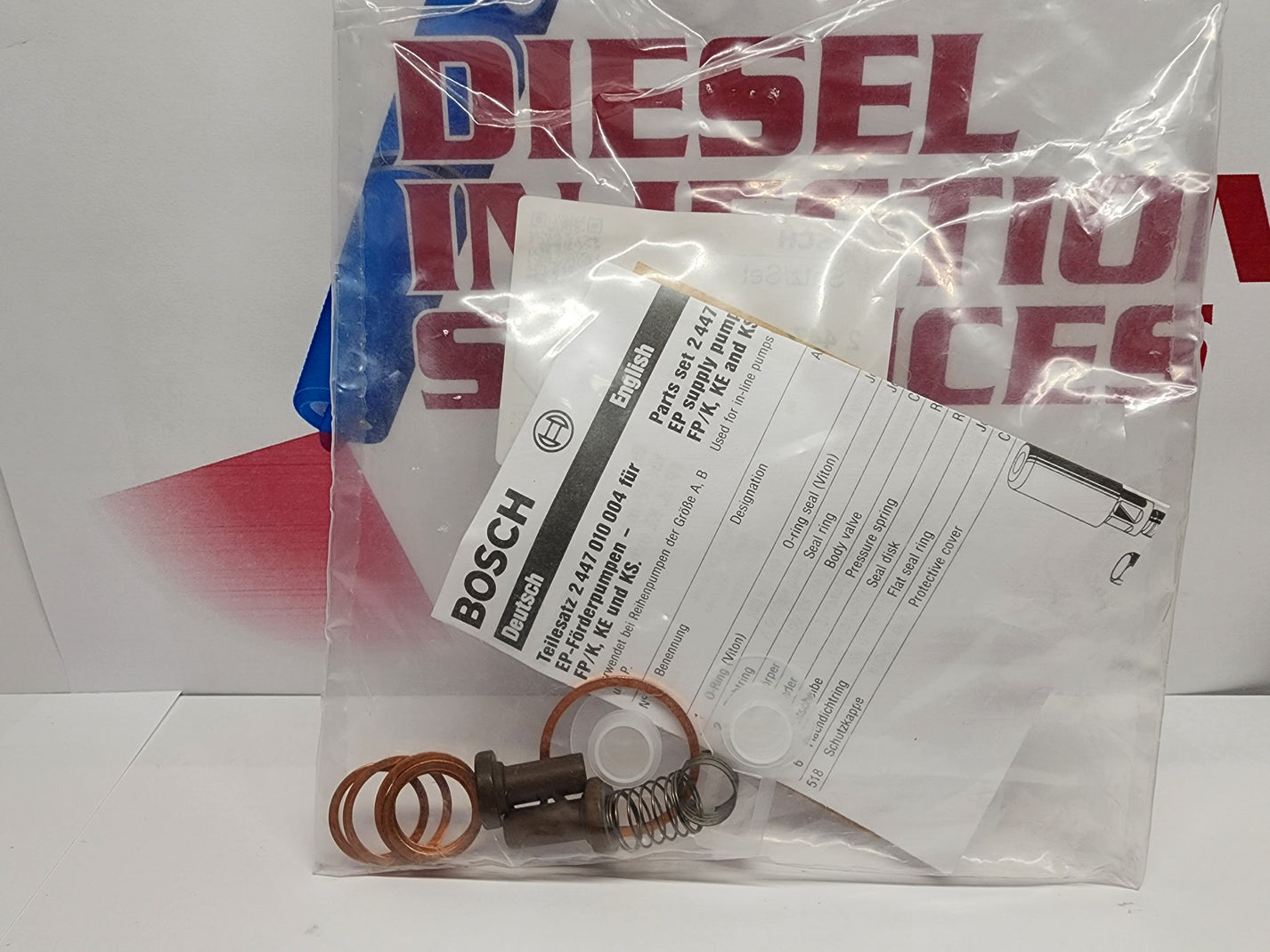Bosch Lift Pump Overhaul Kit Diesel Injection Services