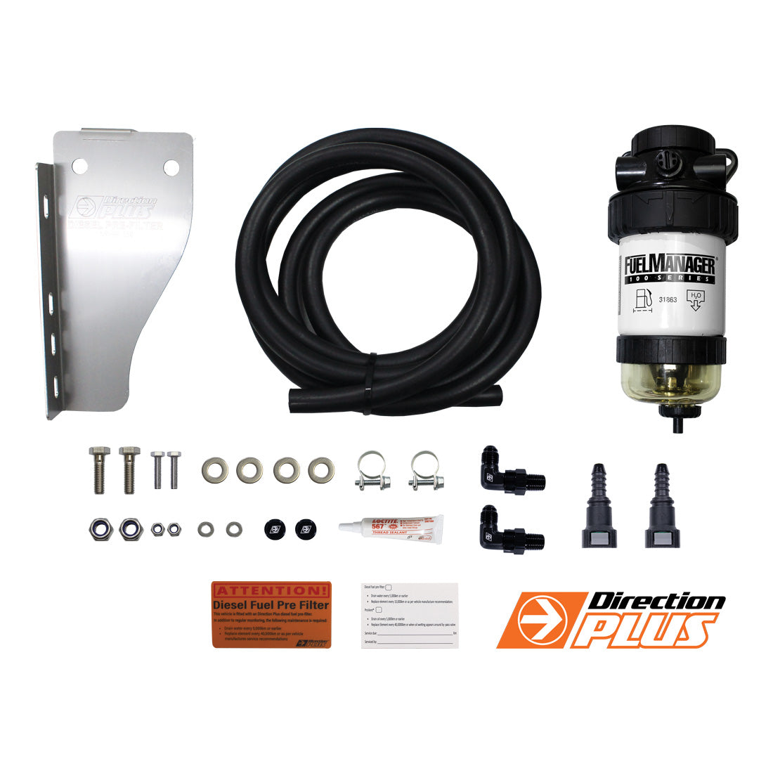 FUEL MANAGER PRE-FILTER KIT NAVARA D40 STX550 (FM606DPK)