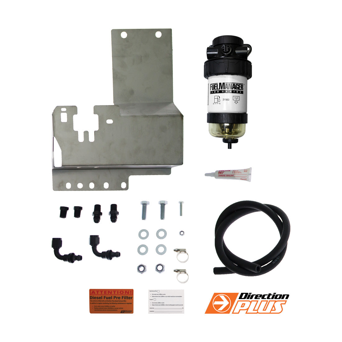 FUEL MANAGER PRE-FILTER + PROVENT COMBO KIT HILUX / FORTUNER (FMPV628DPC)
